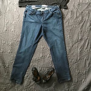 Torrid dark wash skinny jeans